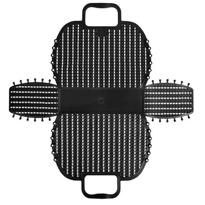 Black Foldable Mini Plastic Women's Tote Bag - Luna Crates