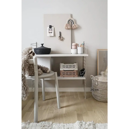 Foldable Storage Bins, Plastic Crate for Storage, Collapsible Crate, Utility Stackable Box Small Warm Taupe - Luna Crates