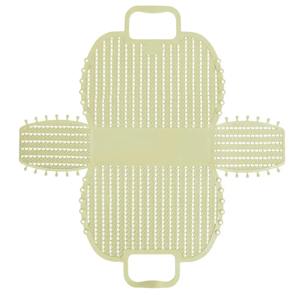 Lime Cream Foldable Mini Plastic Women's Tote Bag - Luna Crates