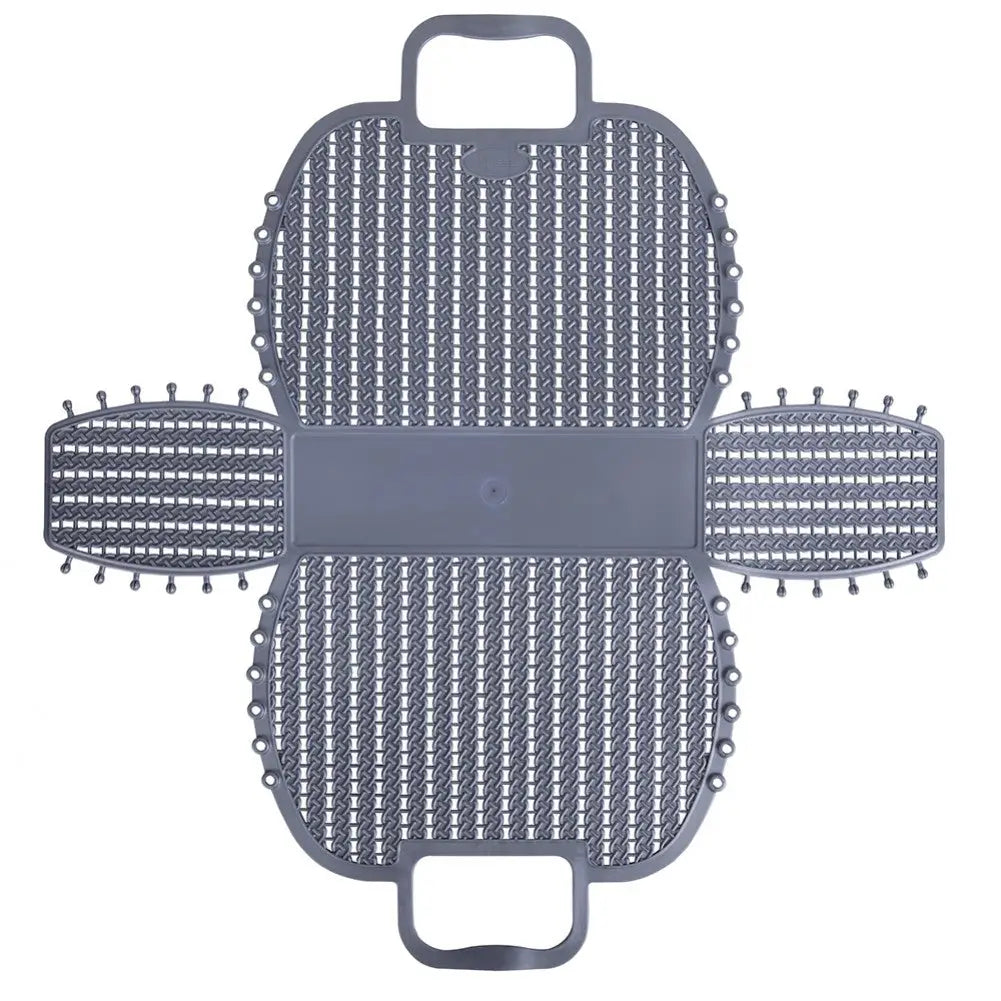 Silver Foldable Mini Plastic Women's Tote Bag - Luna Crates