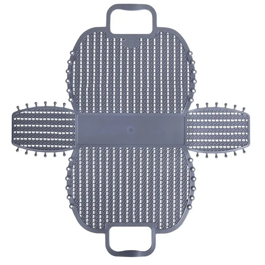 Silver Foldable Mini Plastic Women's Tote Bag - Luna Crates